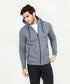 Men's Basic Zipper Hoodie